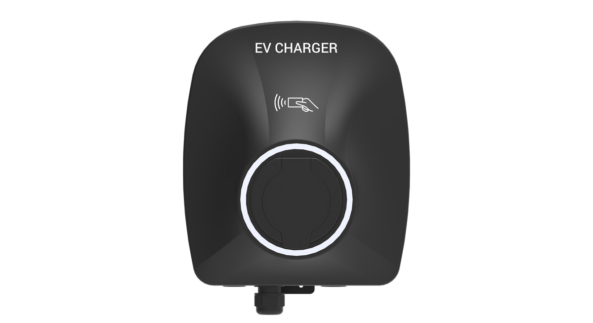 Wallbox EV Charger with AC Socket - 3 7KW 11KW 22KW