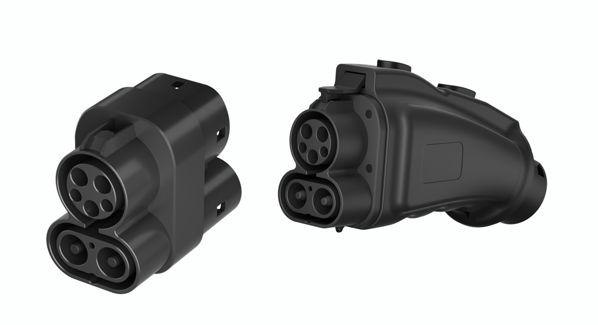EV Charger Adapter - CCS1 TO CCS2 GBT TESLA