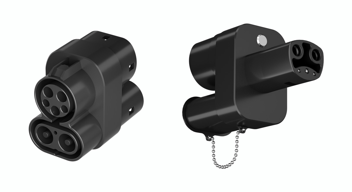 EV Charger Adapter - CCS2 TO CCS1 GBT TESLA
