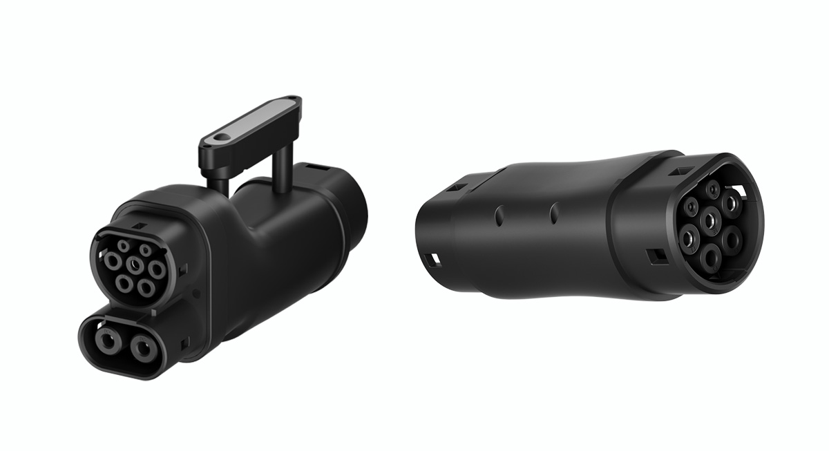 EV Charger Adapter - GBT TO CCS2 TYPE 2